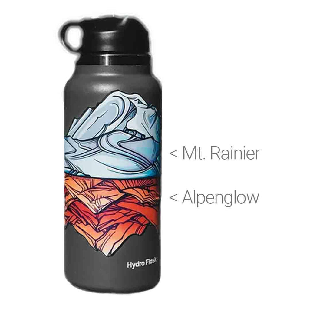 Stickers - Mt. Rainier Infinity by Hydrascape Stickers