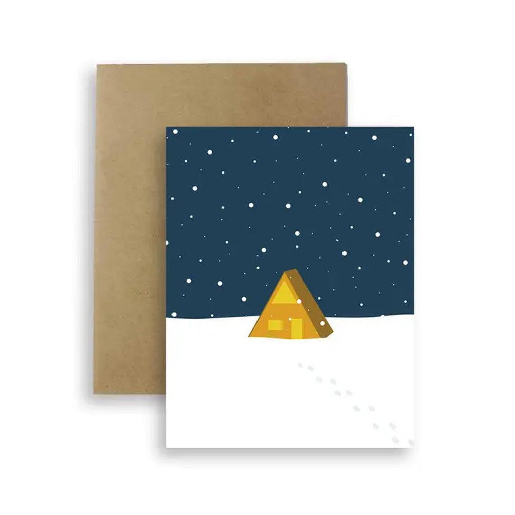 Card - Holiday - Lost River A-frame by Red Umbrella Designs