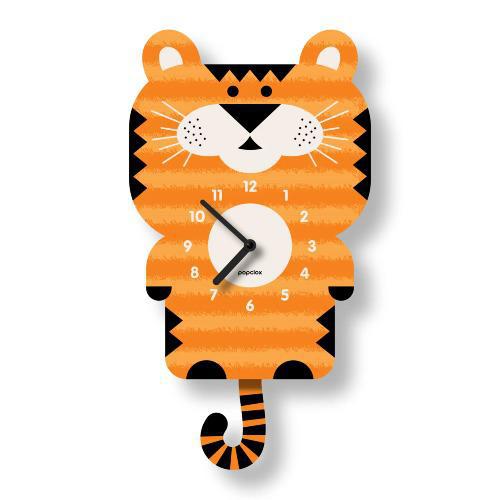 Acrylic Clock - Tiger Pendulum (Last One!) by Popclox