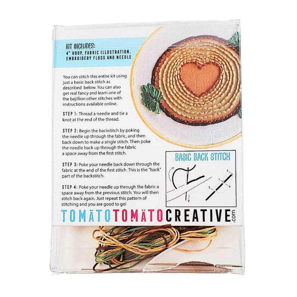 Embroidery Kit - Tree Luv by Tomato Tomato Creative