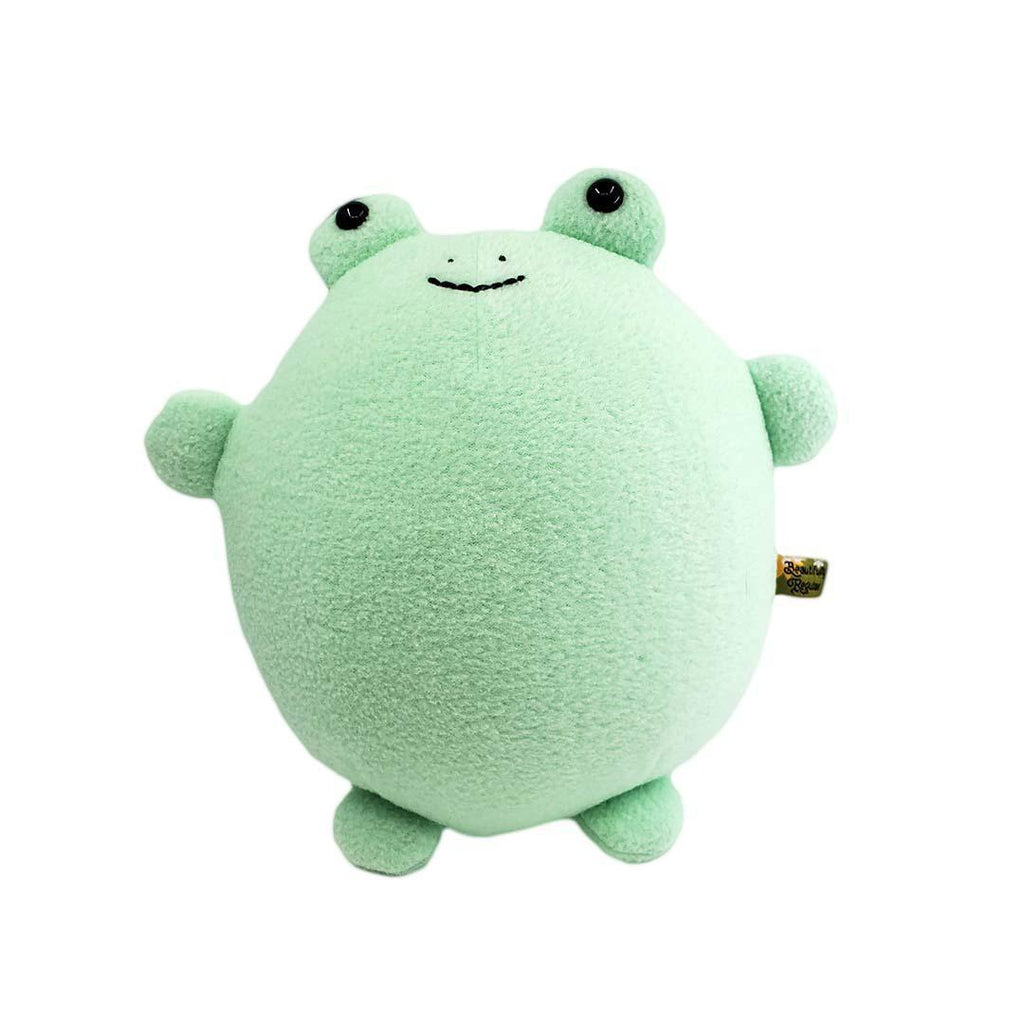 Stuffed Animal - Chubby Frog in Mint Green by Beautifully Regular