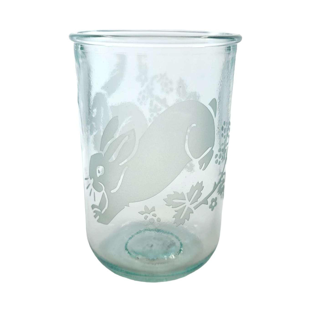 Recycled Glass Tumbler - Tall - Rabbit Rustic by Bread and Badger