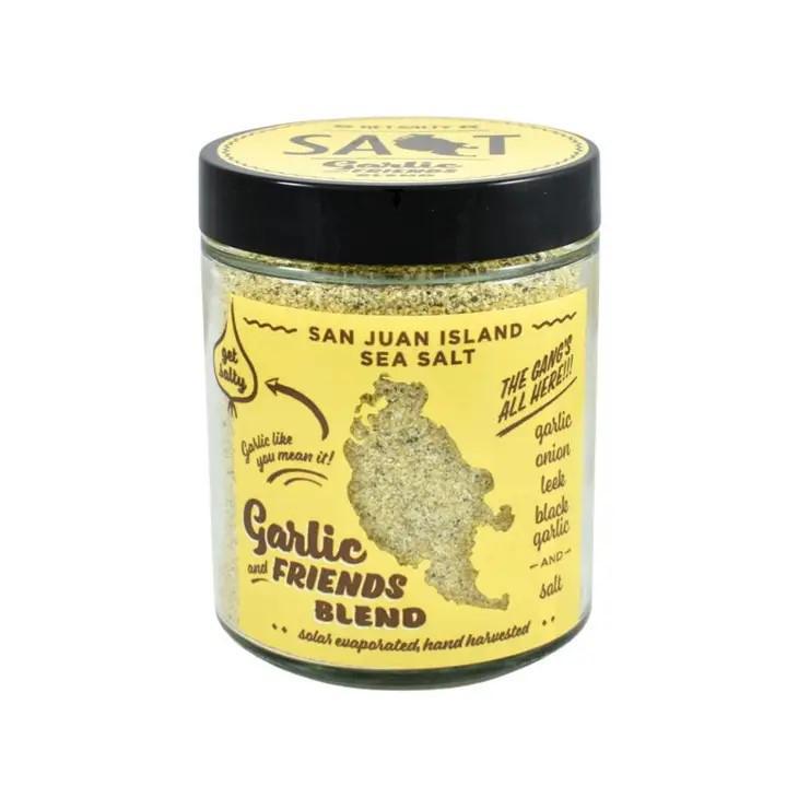 Single Jar - Garlic and Friends Seasoning Blend by San Juan Island Sea Salt