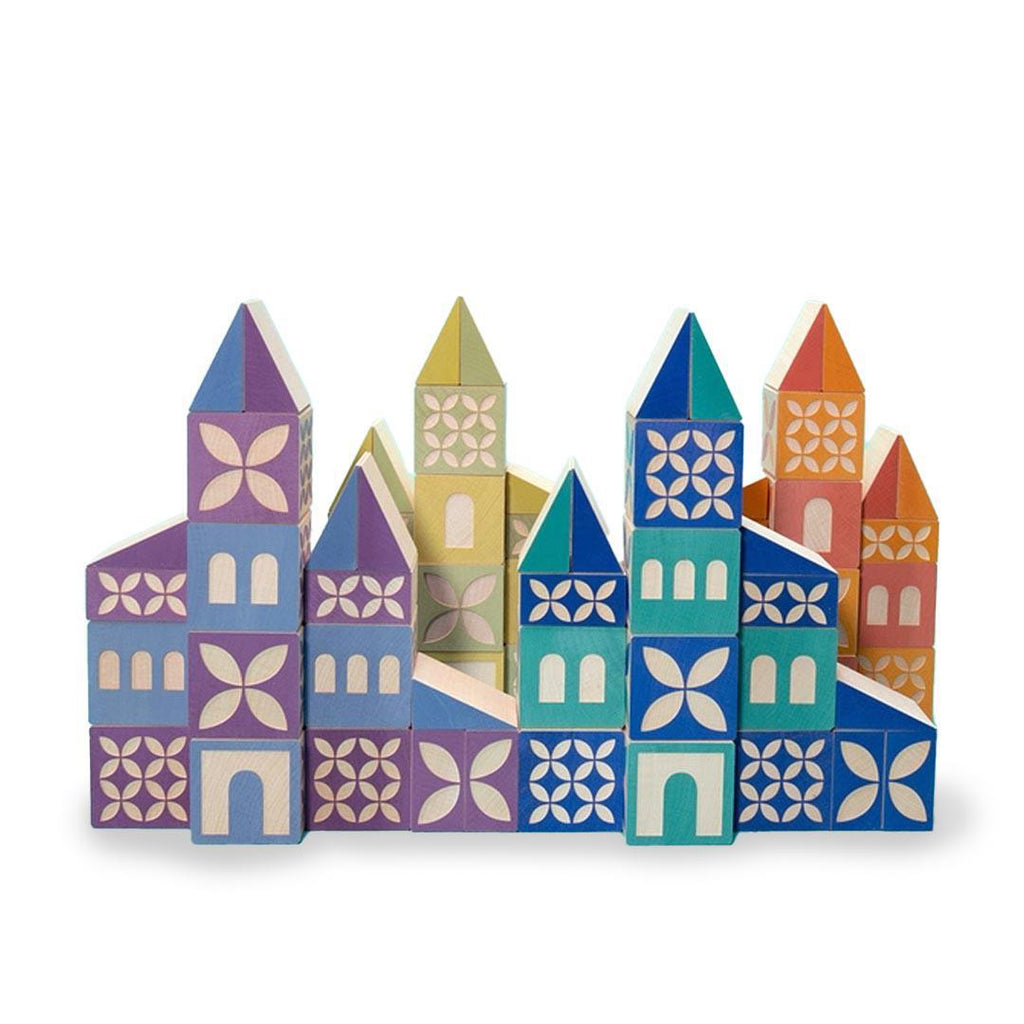 Blocks - Gosling Square Buildings (Set of 80) by Uncle Goose