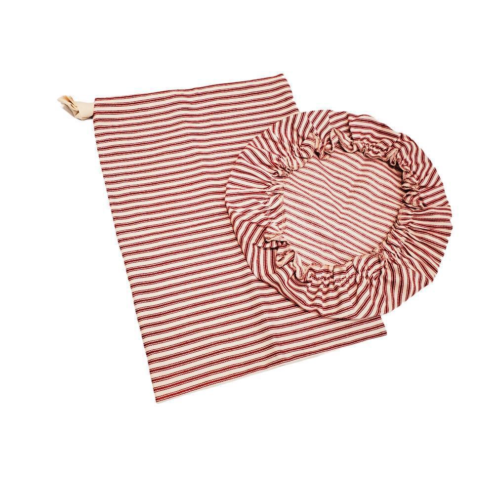 Bread Makers Set - Red and White Stripes by Dot and Army