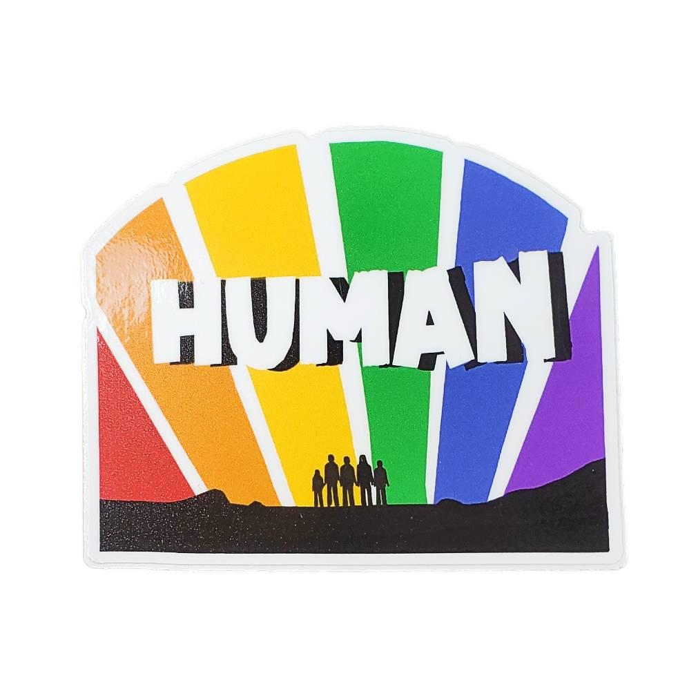 Sticker Vinyl - Human Rainbow by Tomato Tomato Creative