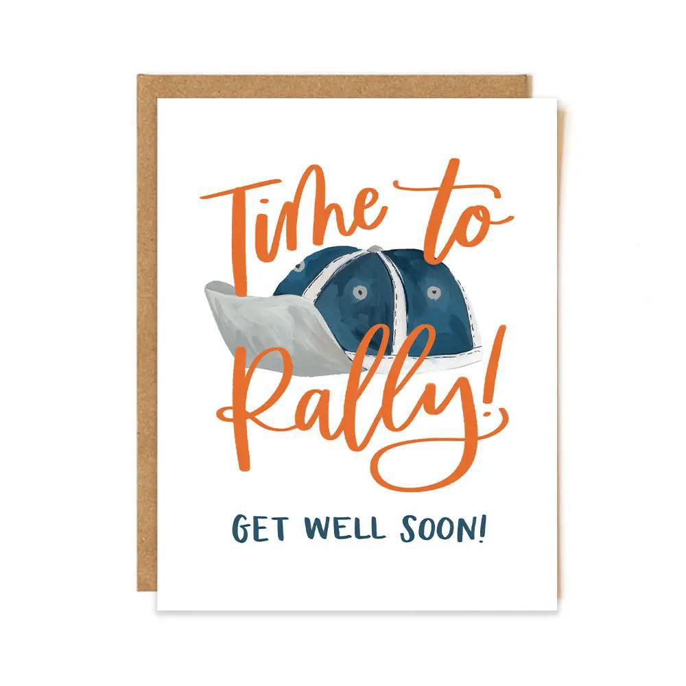 Card - Get Well - Time to Rally Get Well Soon by 1Canoe2