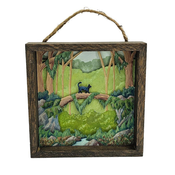 Diorama - Jungle Cat by Lizzy Gass – The Handmade Showroom