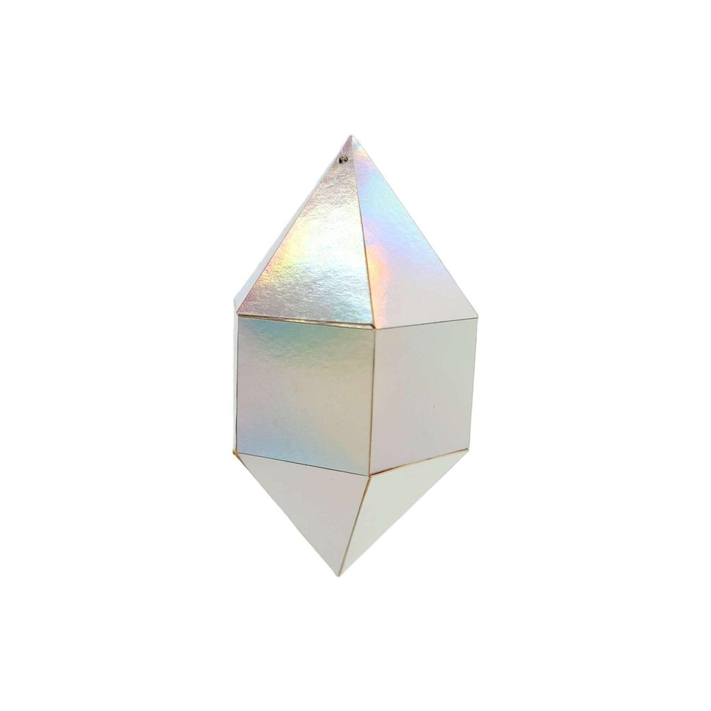 Ornament - Small Rainbow Gem in Short Simple by Paper and Blade