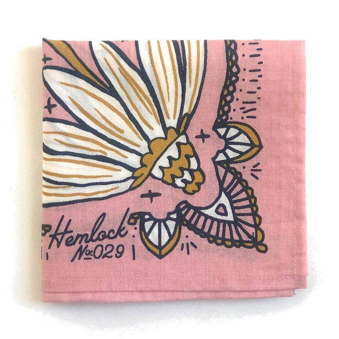 Bandana - Maude in Pink by Hemlock Goods