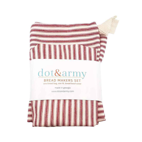 Bread Makers Set - Red and White Stripes by Dot and Army – The Handmade  Showroom