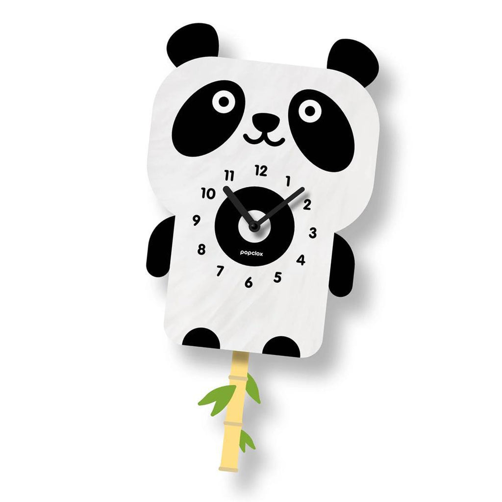 Acrylic Clock - Panda Pendulum by Popclox