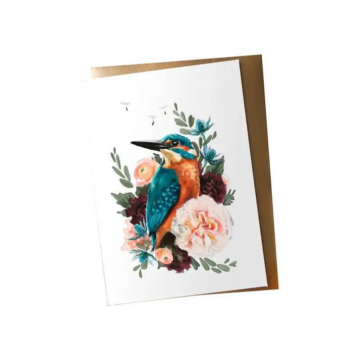 Card - Kingfisher by Darcy Goedecke