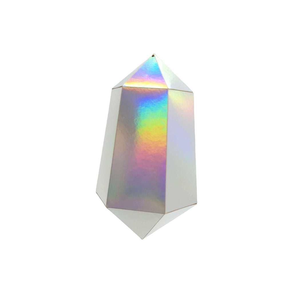 Ornament - Small Rainbow Gem in Taper Up by Paper and Blade