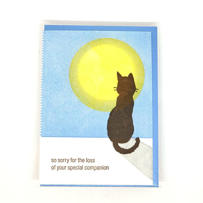 Card - Sympathy - Cat Loss by Ilee Papergoods