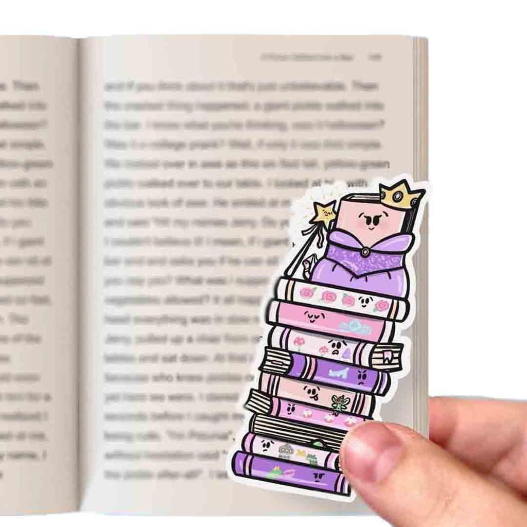 Bookmark - Fairytale Books Stack by Millie Paper Co