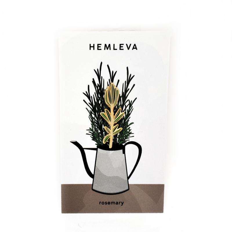 Enamel Pin - Rosemary by Hemleva