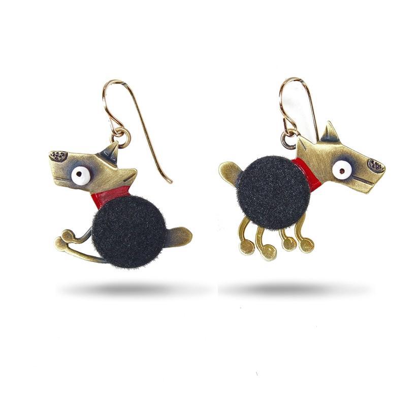 Earrings - Spot Dogs by Chickenscratch