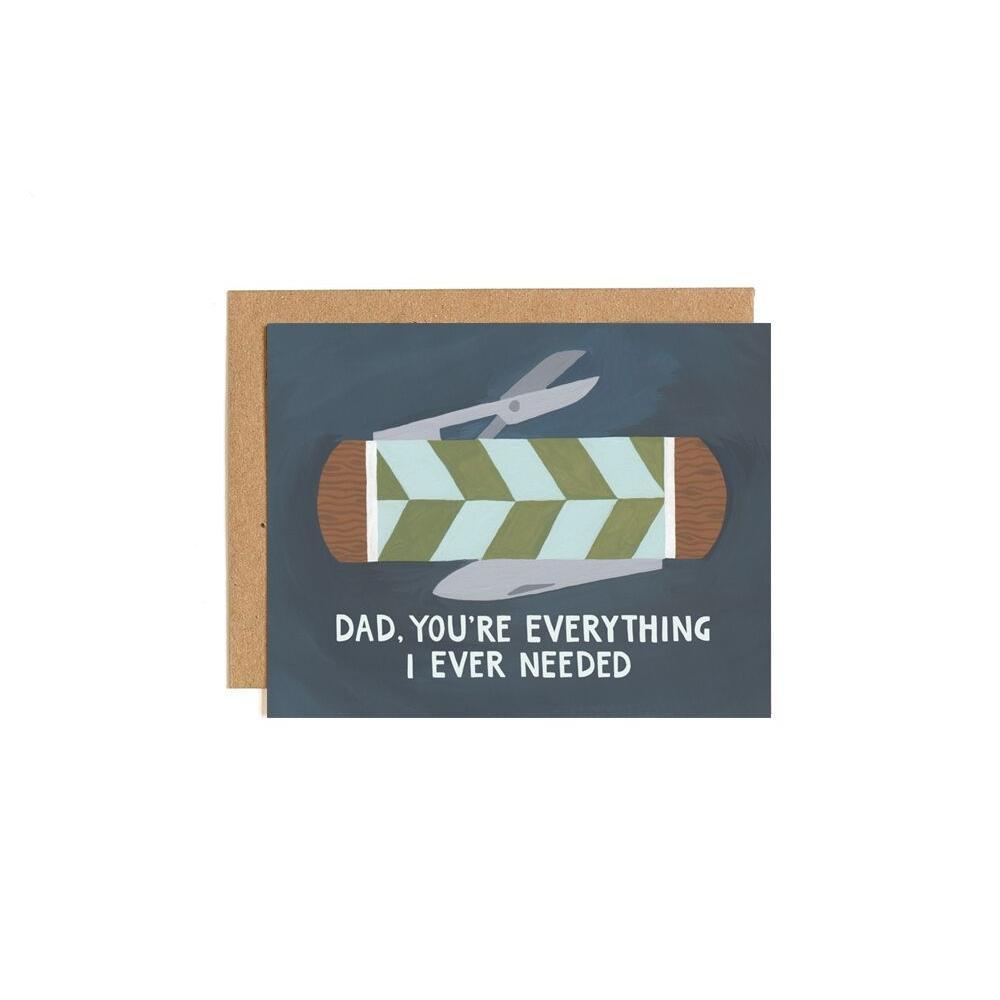 Card - Father's Day - Pocketknife Dad by 1Canoe2