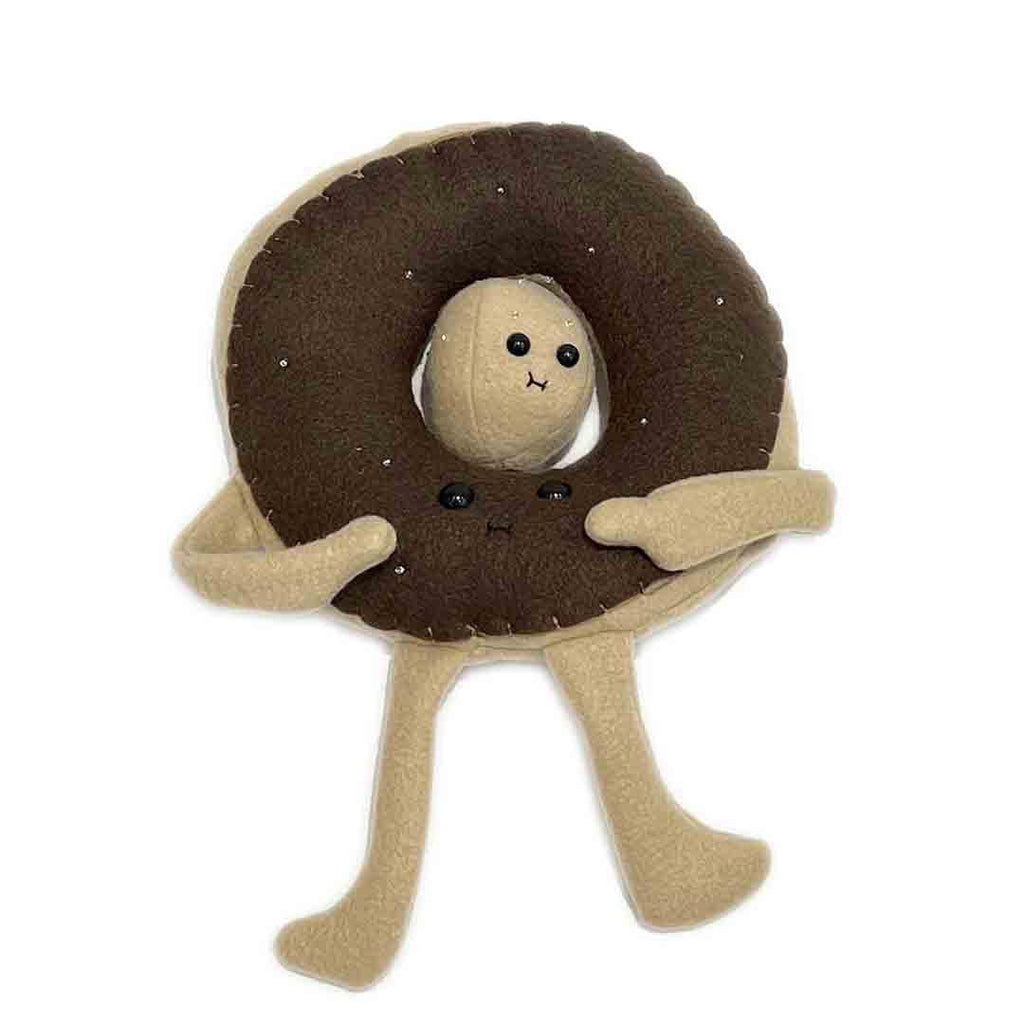 Plush - Donut Plush with Bag Clip Donut Hole by Tiny Tus