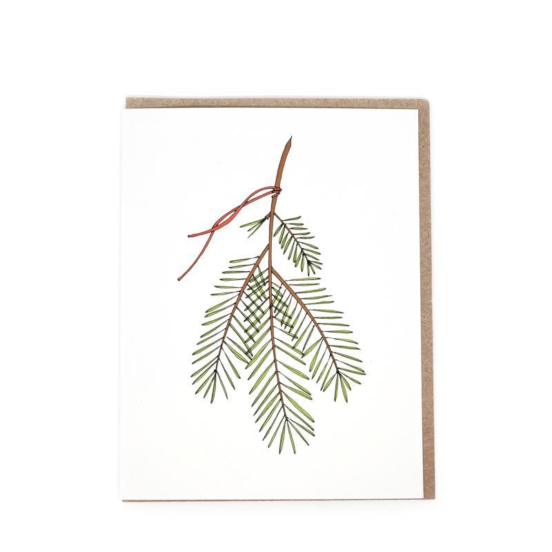Card - Holiday - Sprig Seasonal by Red Umbrella Designs