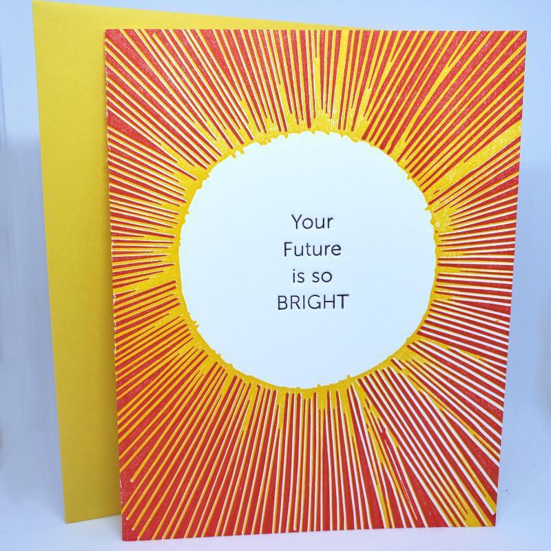 Card - All Occasion - Sun Bright Future by Ilee Papergoods