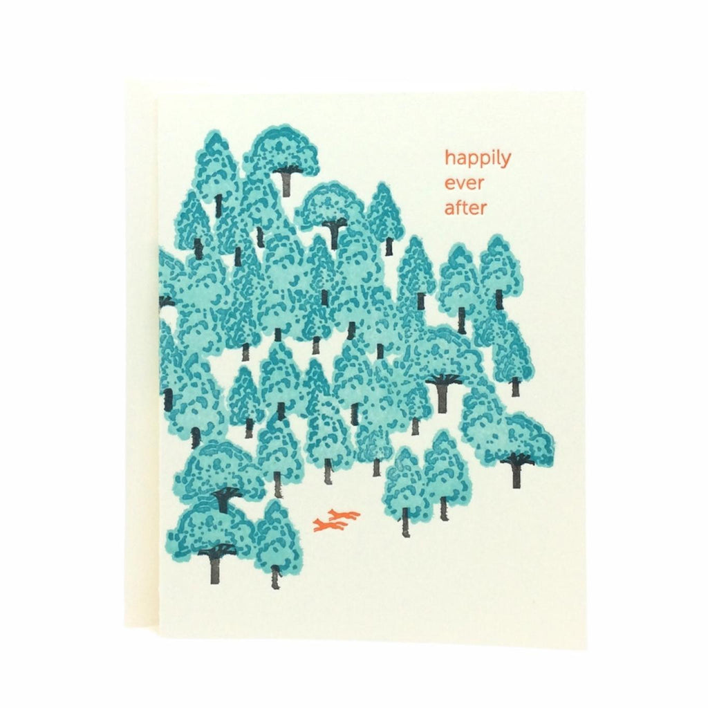 Card - Wedding - Foxes Happily Ever After by Ilee Papergoods