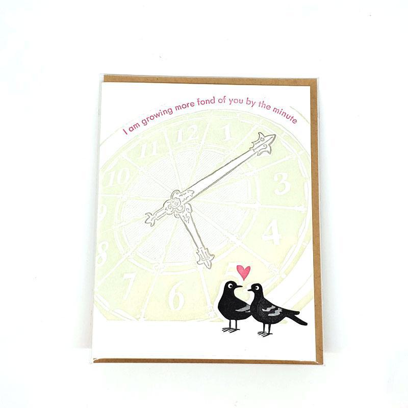 Card - Love & Friends - Pigeons Growing More Fond by Ilee Papergoods