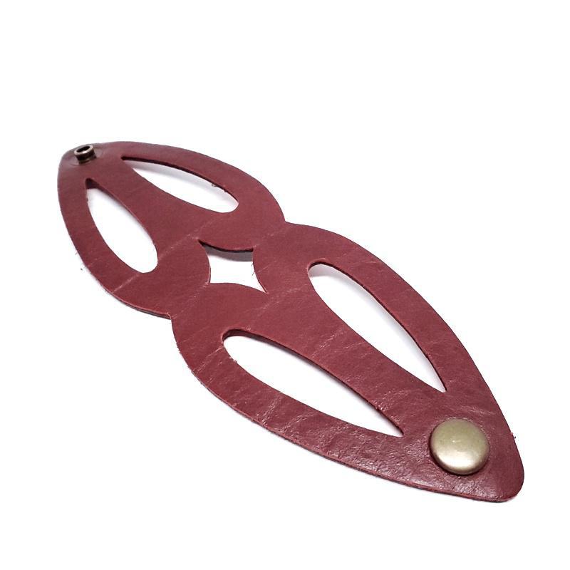 Cuff - Valentine Cranberry Red Black (Assorted Colors) Leather by Oliotto