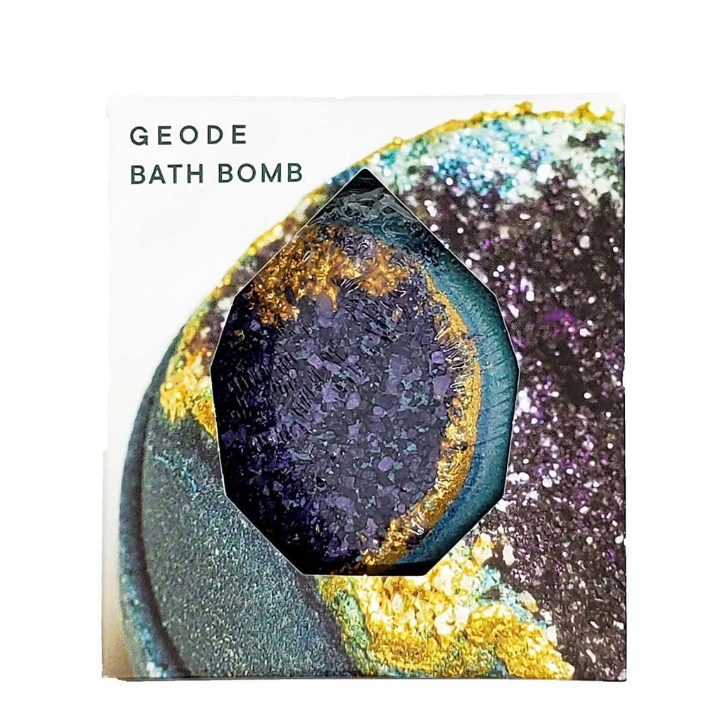 Bath Bomb - Obsidian Geode by Latika Beauty