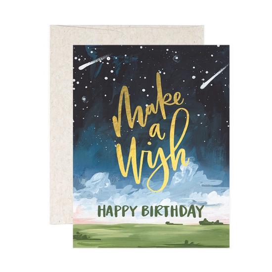 Card - Birthday - Make A Wish by 1Canoe2