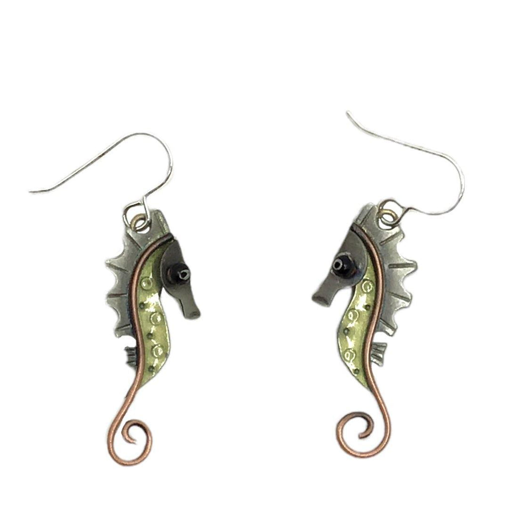 Earrings - Seahorse by Chickenscratch