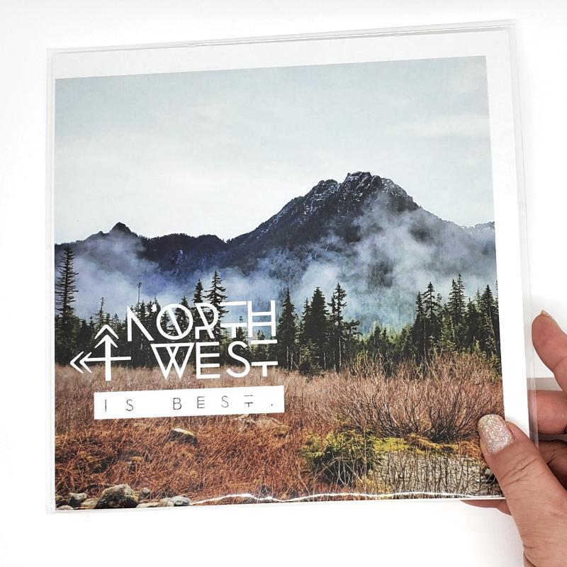 Art Print - 8x8 - Northwest is Best (Ice Caves) by Michaela Rose