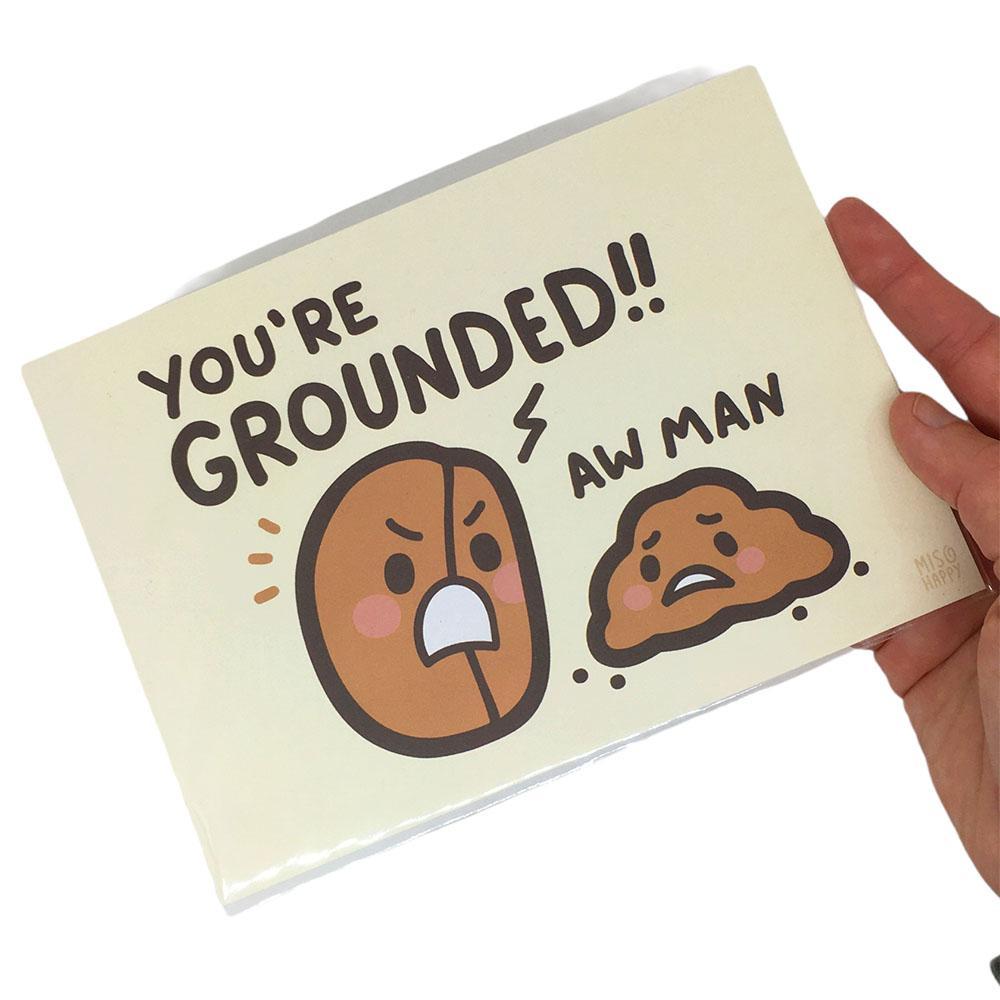 Art Print - 5x7 - You're GROUNDED by Mis0 Happy