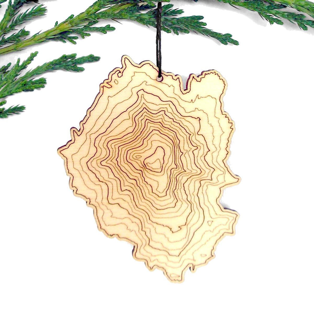 Ornament - Mt. Adams Topography by SML