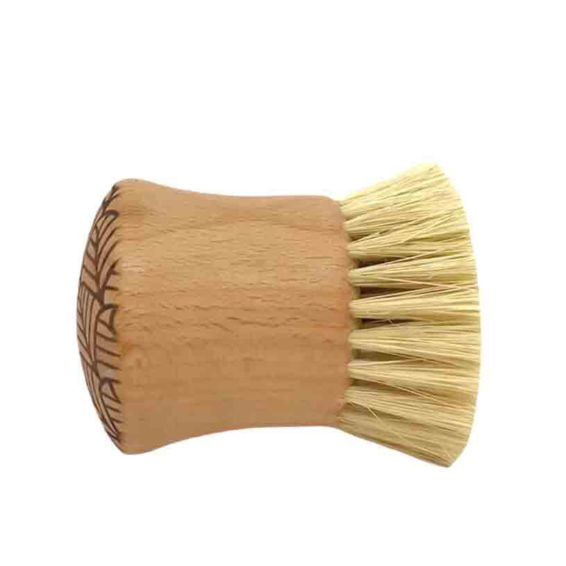 Kitchen Brush - Vegetable Brush Beech Wood (Assorted Patterns) by Lucca