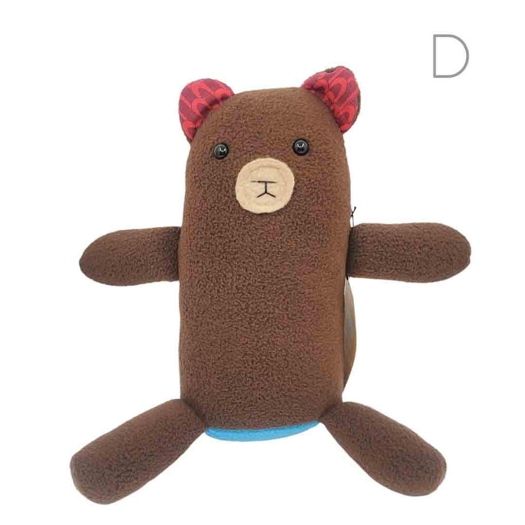 Woodland Creature - Brown Bear Blue Bottom Plush by Mr. Sogs
