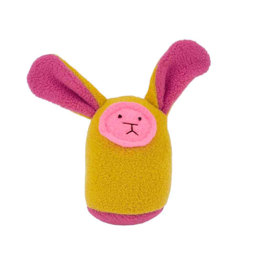 Plush Rattle - Mustard Bunny by Mr. Sogs