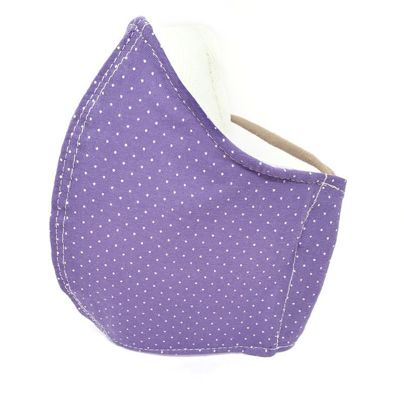 Medium - Purple with Dots and White Lining by imakecutestuff