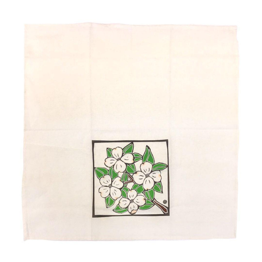 Tea Towel - Dogwood Blossoms by Susan Stone Design