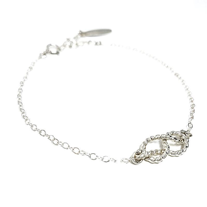 Bracelet - Sailor's Knot Sterling Silver by Foamy Wader