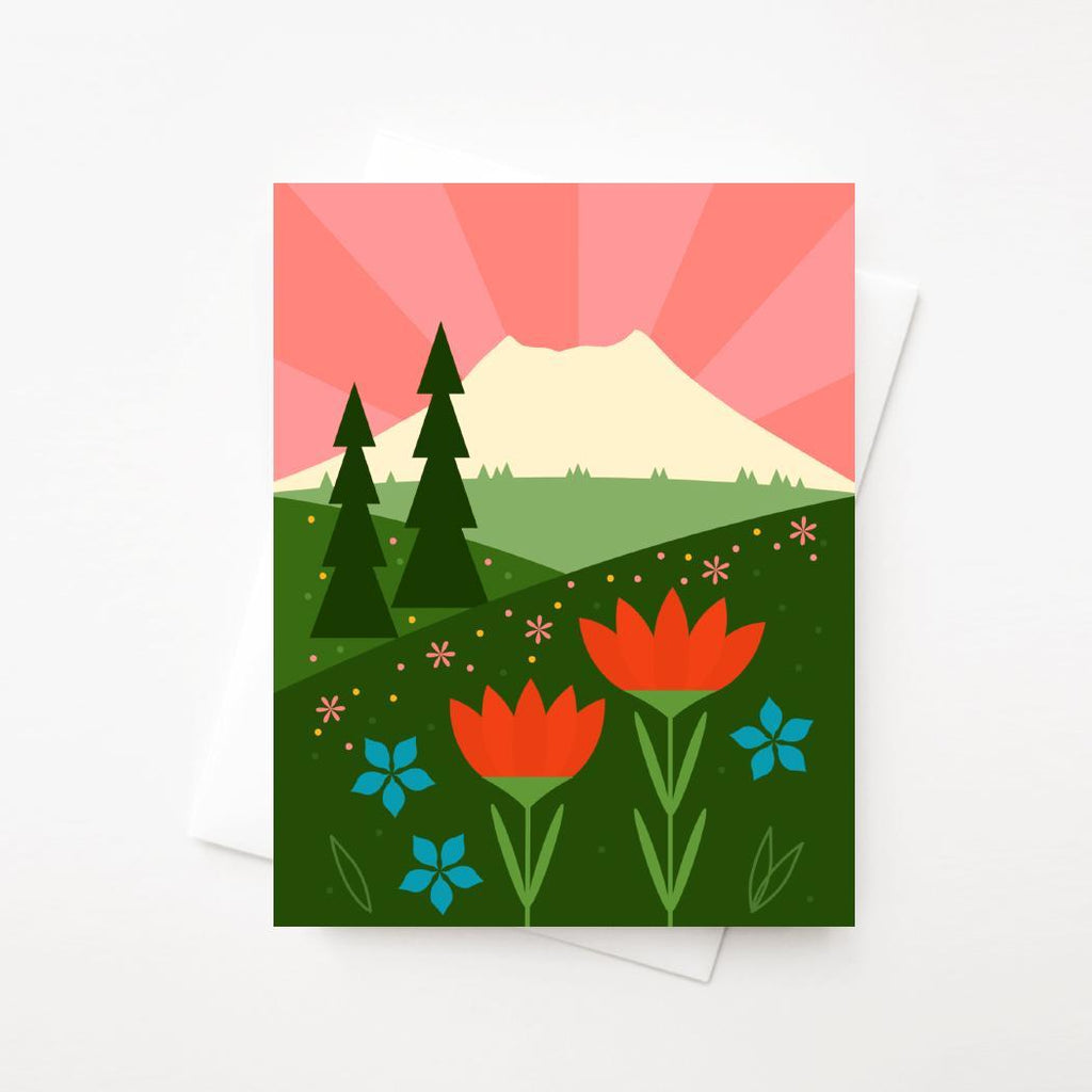 Card - All Occasion - Mount St. Helens by Amber Leaders Designs
