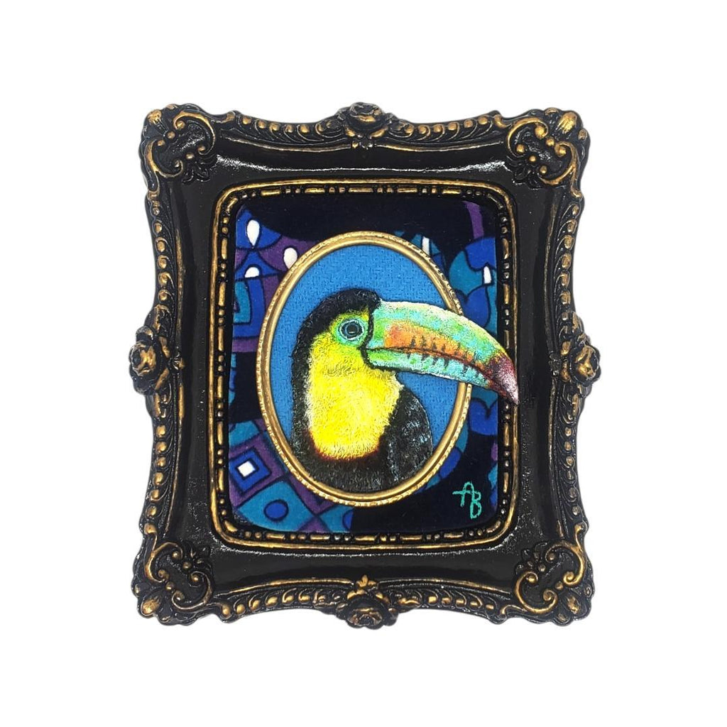 Applique Art - Toucan by Alise Giddens of Chubby Bunny