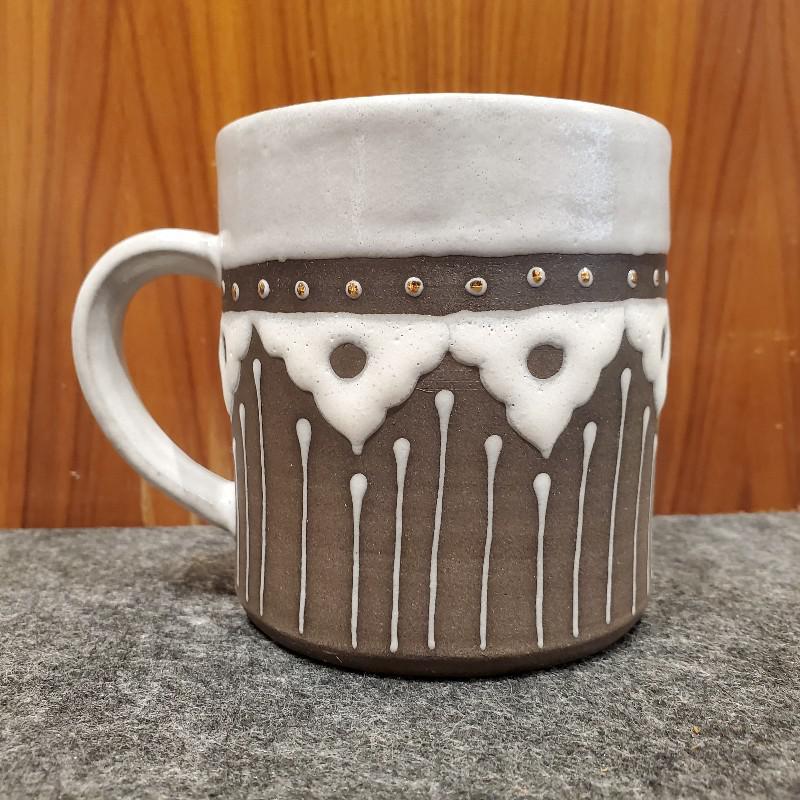 Mug - Straight Sided VII 14oz (Last One!) by Victoria Smith Ceramics