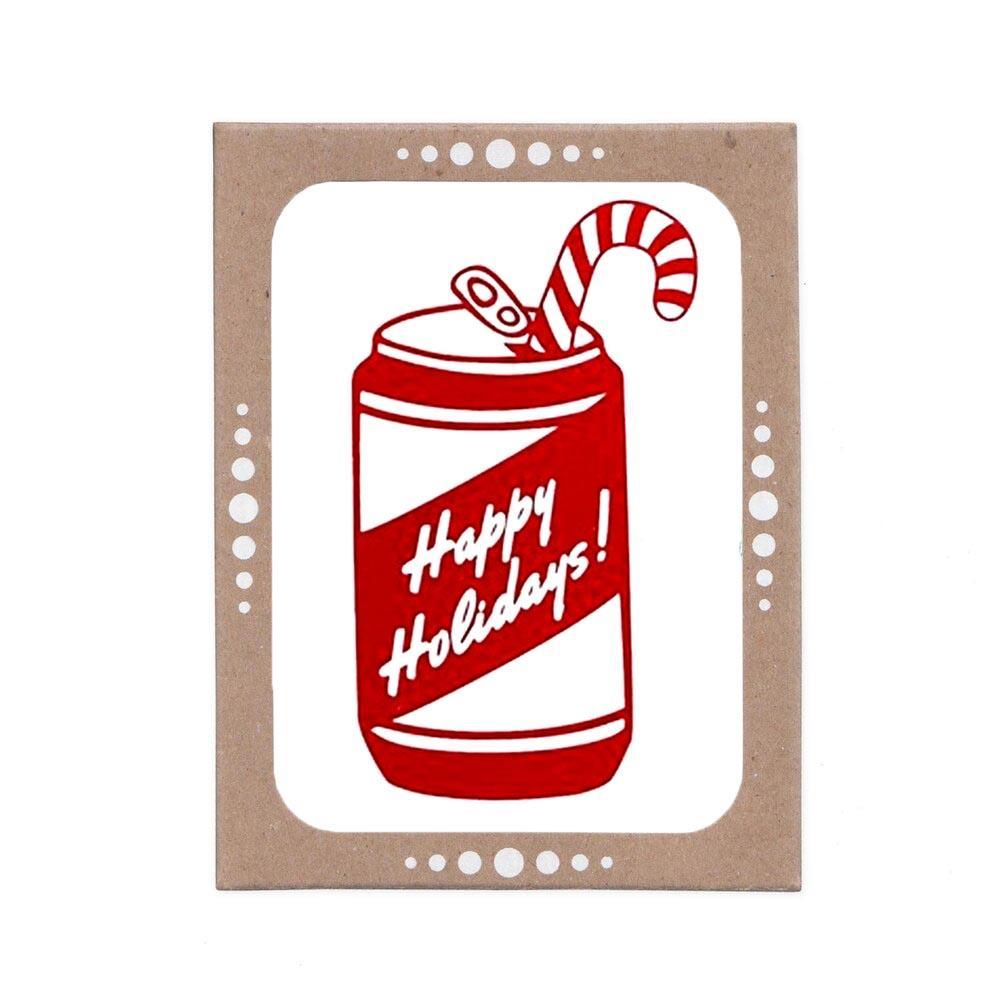 Card Set of 6 - Holiday - Beer Can Holiday by Orange Twist