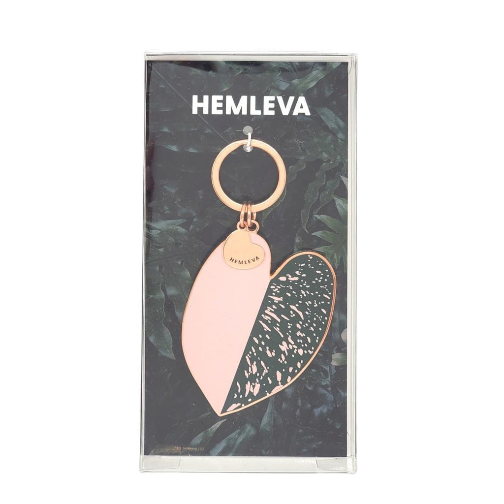 Keychain - Pink Princess Philodendron by Hemleva