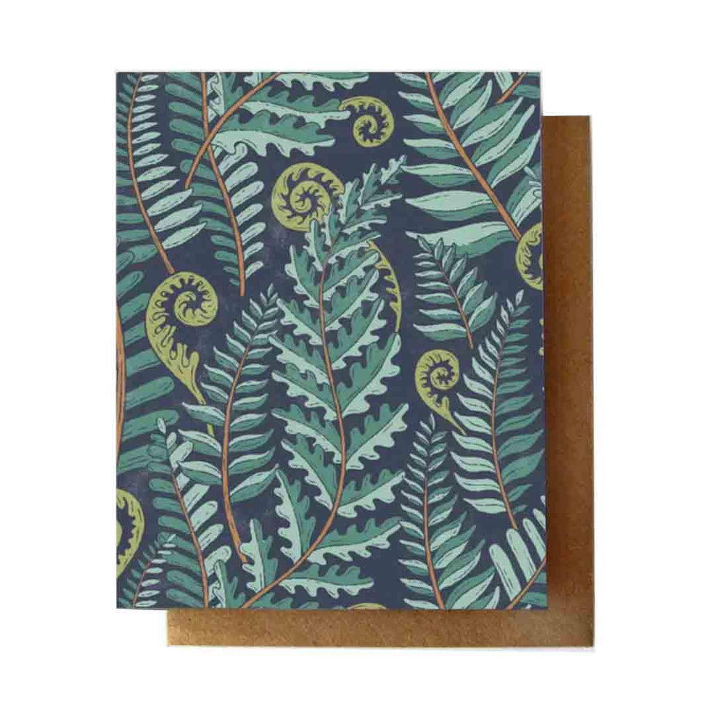 Card Set of 8 - All Occasion - Forest Fern by Root and Branch Paper Co.