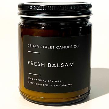 Candle 7oz - Fresh Balsam by Cedar Street Candle Co.