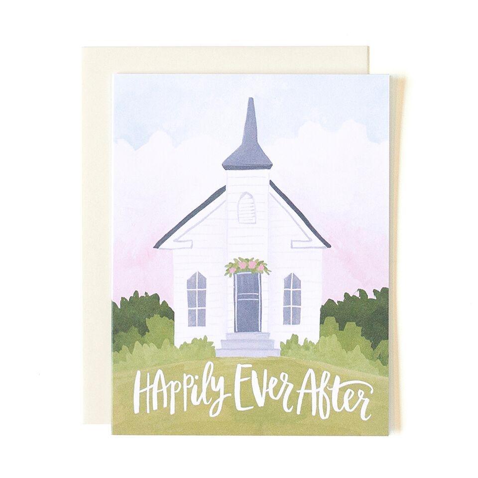 Card - Wedding - Happily Ever After Wedding Chapel by 1Canoe2