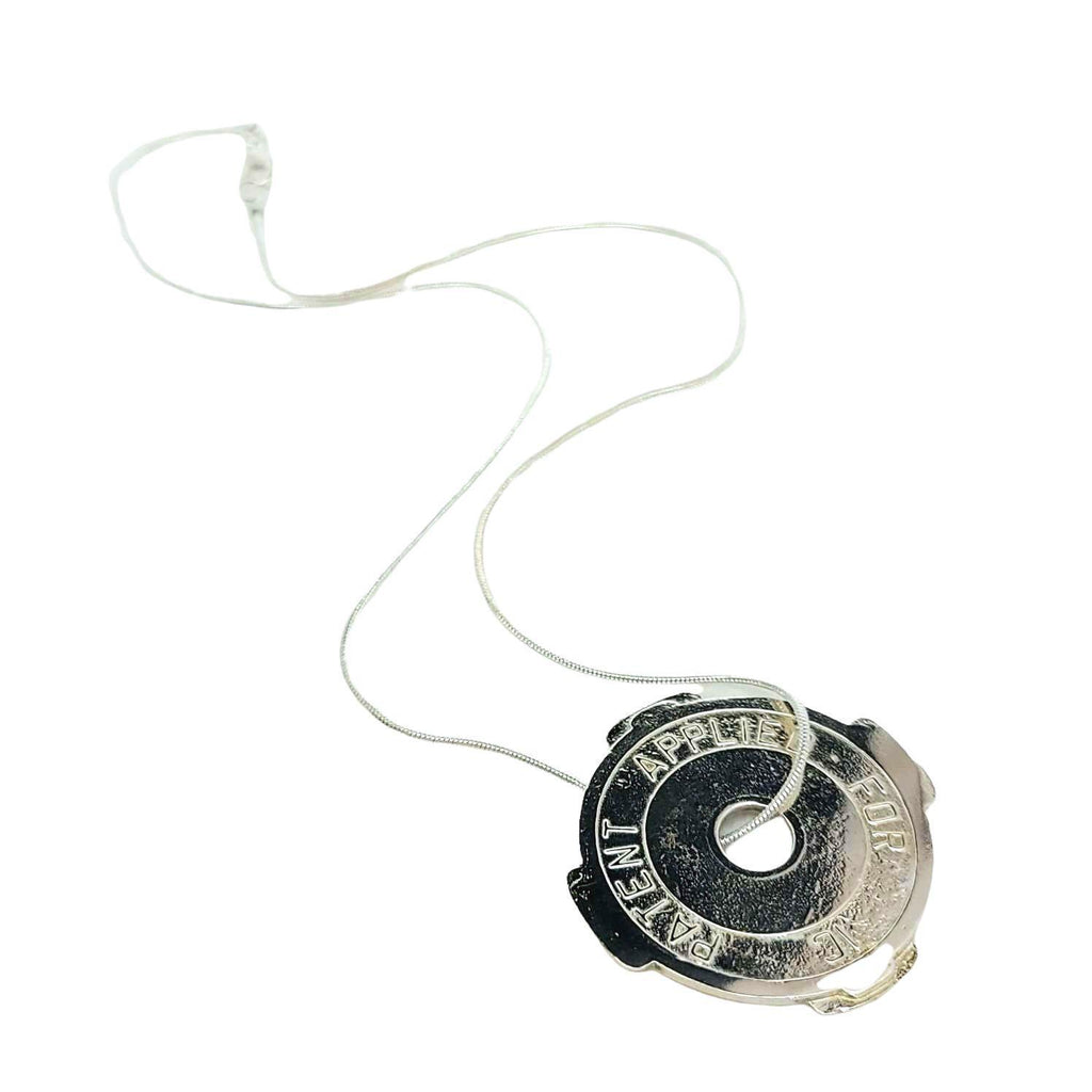 Necklace - Webster Chicago 45 RPM Adapter by Common Object Jewelry